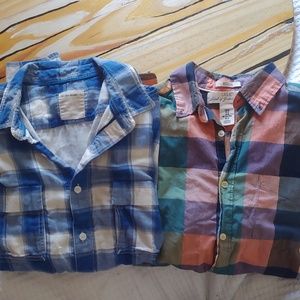 Life after Denim & H&M Plaid Button Blouse 👕